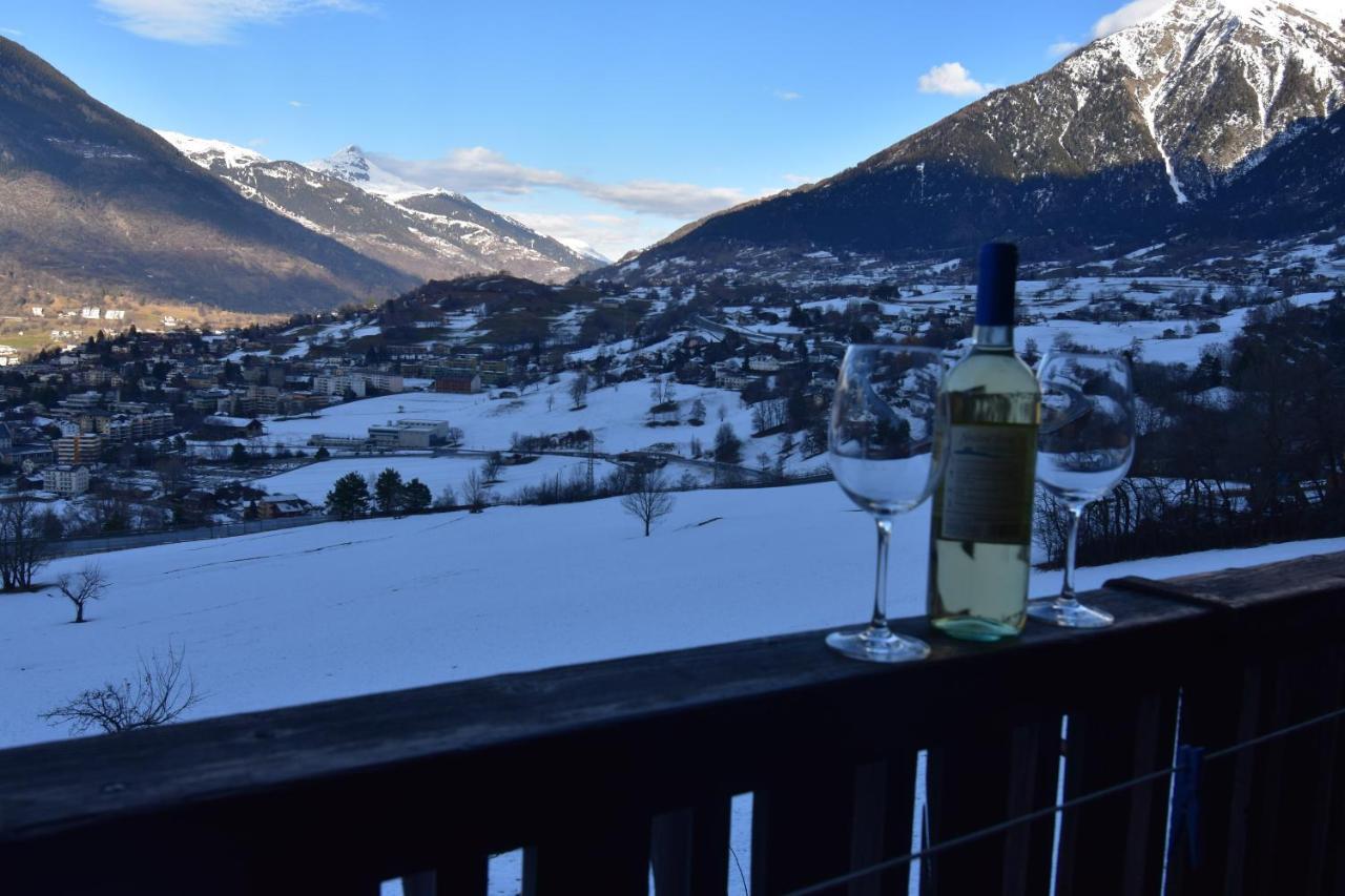 Cosy Chalet In Brig-Glis Exterior foto
