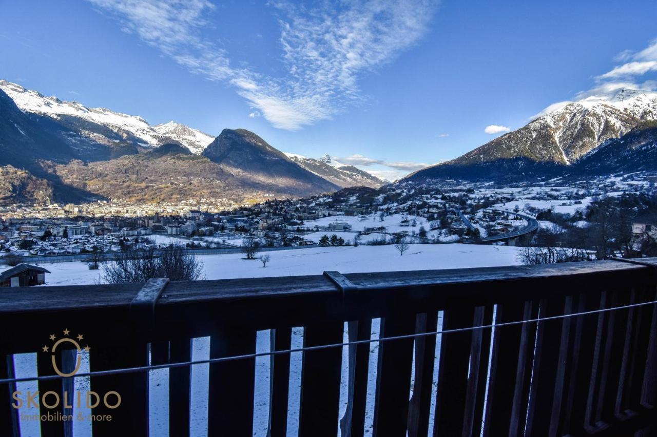Cosy Chalet In Brig-Glis Exterior foto